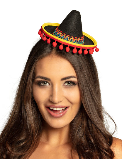 Mini adult mexican sombrero