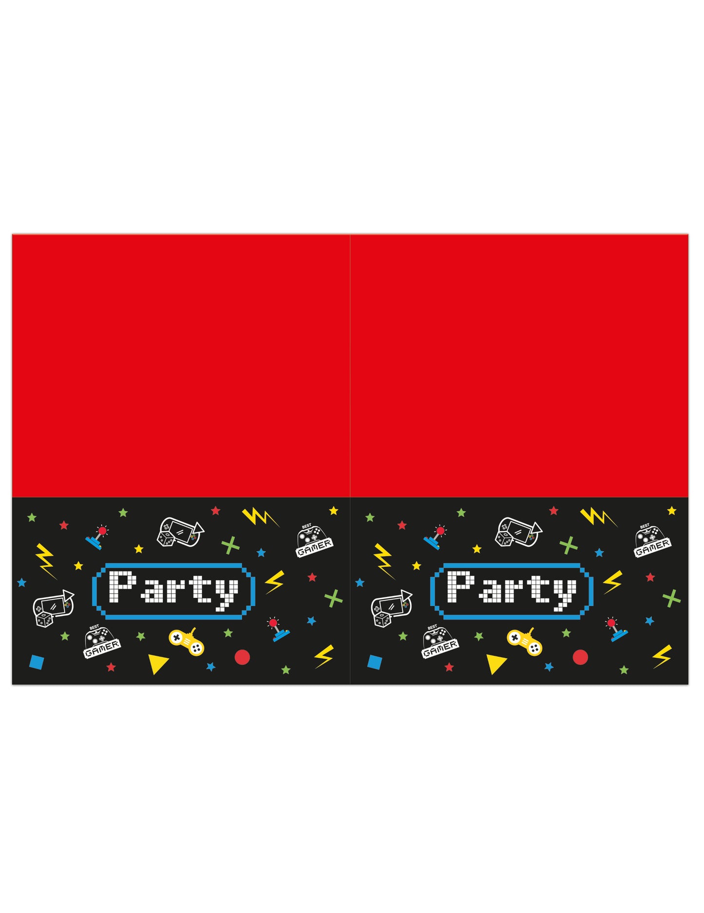 Gaming Party Plastic Tablecloth 120 x 180 cm