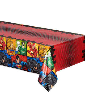 Plastic Sheet Justice League 137 x 213 cm