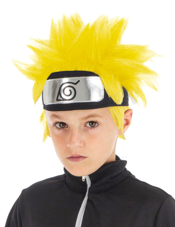 Peruca lui Naruto Shippuden Yellow Children