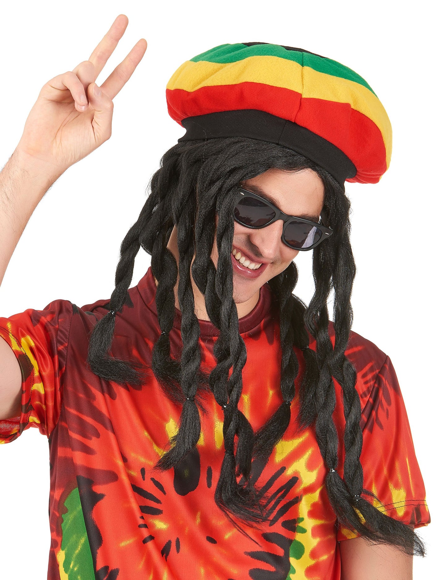 Bonnet cu peruca Rasta