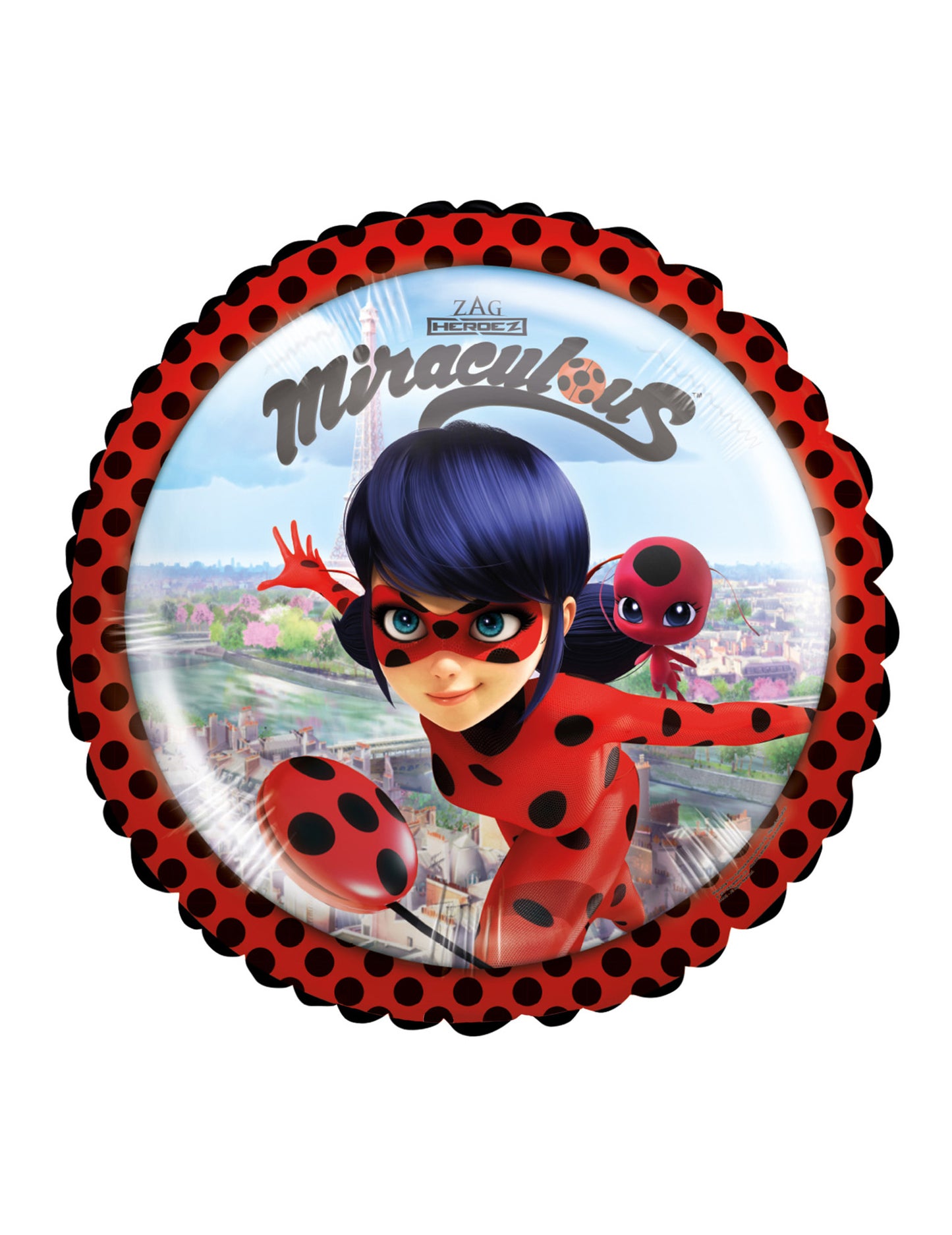 Micul balon de aluminiu ladybug 23 cm