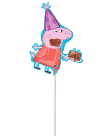 Balloon mic din aluminiu Peppa Pig 25 x 33 cm