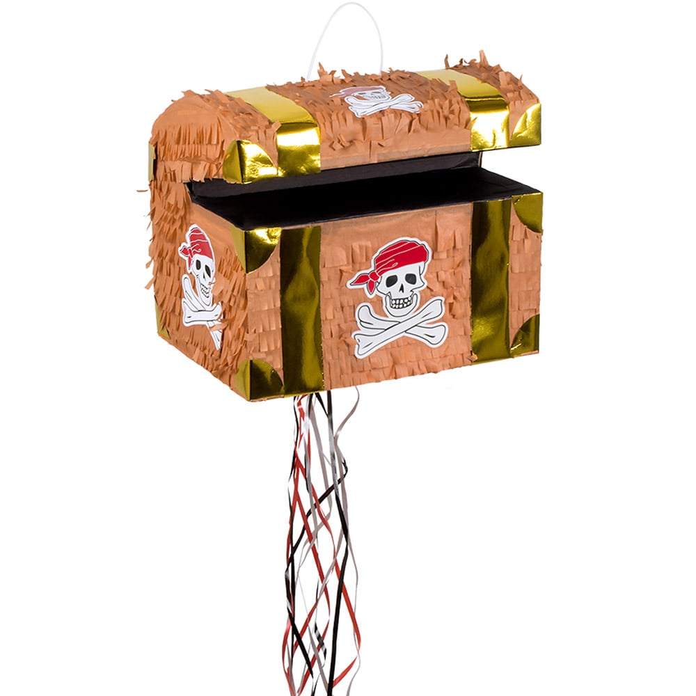 Piñata Pirate Treasure Chest 30 x 32 x 22 cm