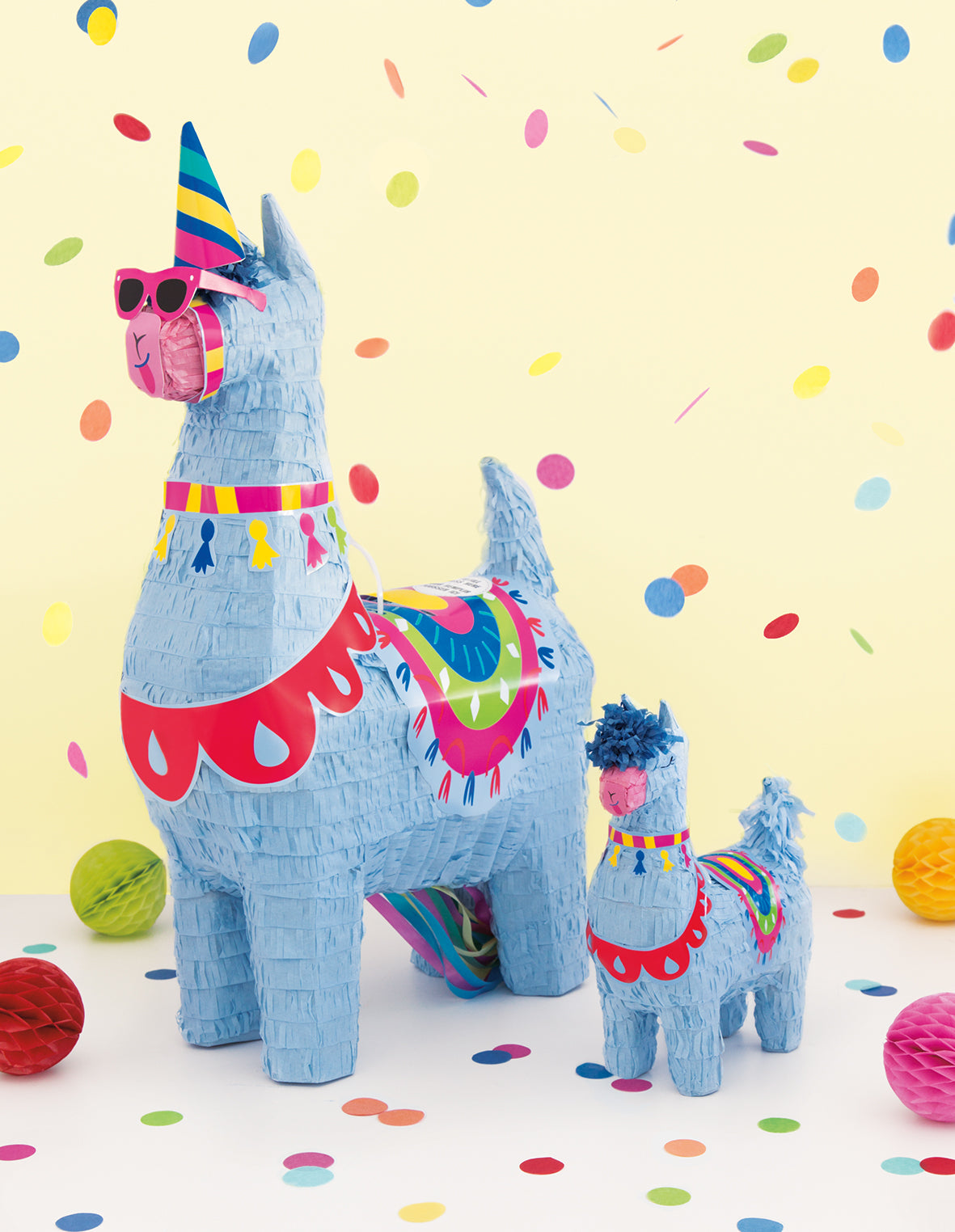 Piñata Lama Blue 50 cm