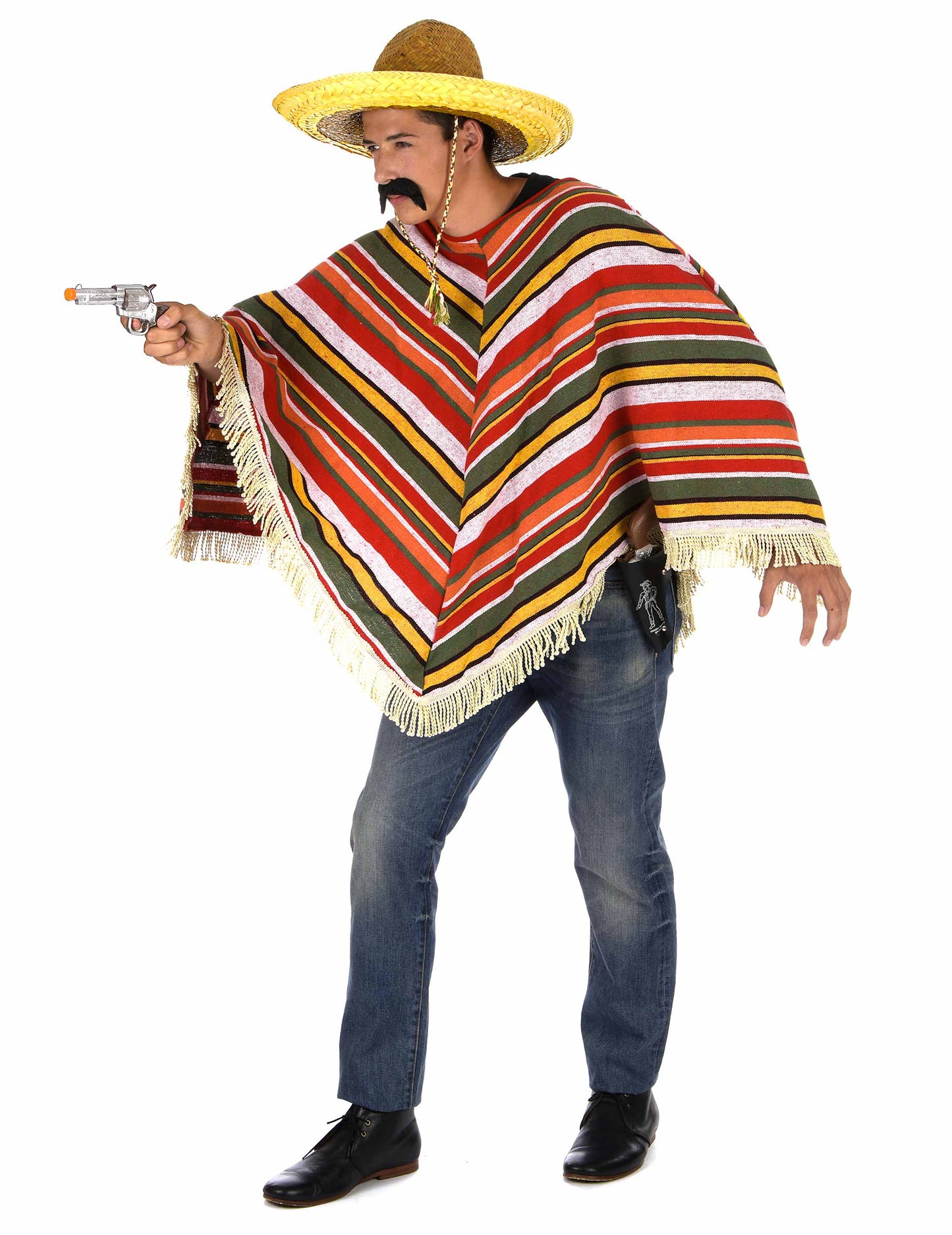 Poncho pentru adulți mexicani