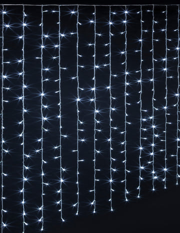 Perdea exterioară luminoasă 150 LED 150 x 90 cm