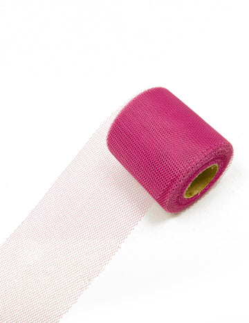 Fuchsia Pink Tulle Roll 20 de metri