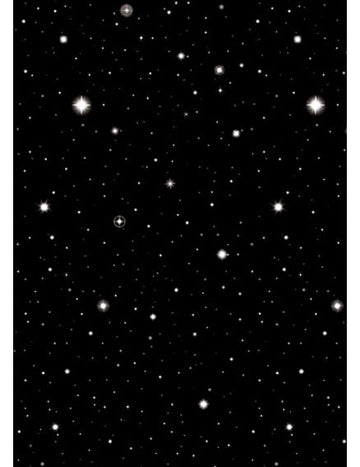 Decorare perete de noapte Star 1,2 x 12,2 m