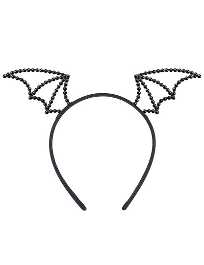 Chauve-Souris Band cu strasuri negre