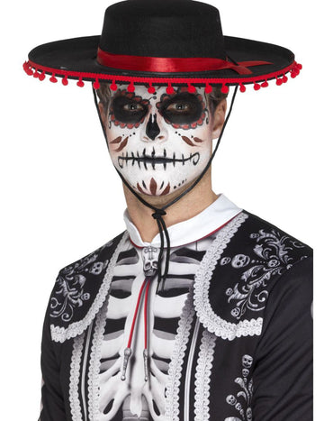 Sombrero Dia de los Muertos Adult