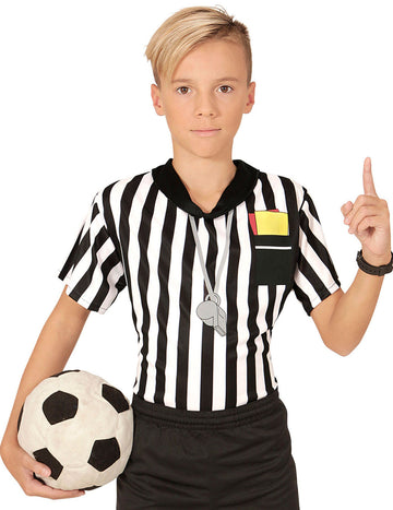 Tricoul arbitr de fotbal pentru copii