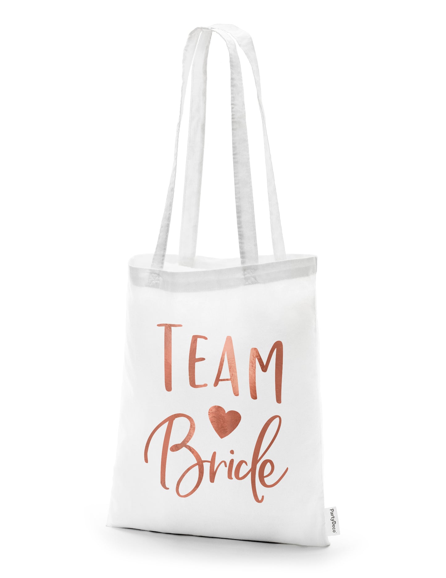 TOTE BAG TEAM BRIDE WHITE 42 x 39 cm