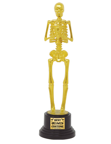 Trofeul Skeleton pentru cel mai bun costum de Halloween