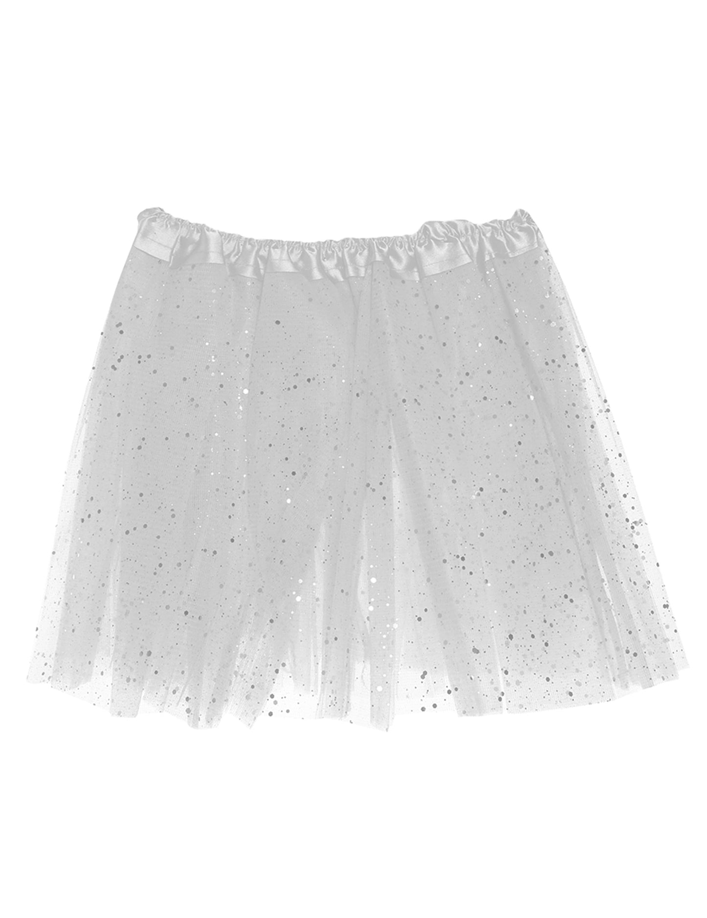 TUTU alb cu Girl Glitter