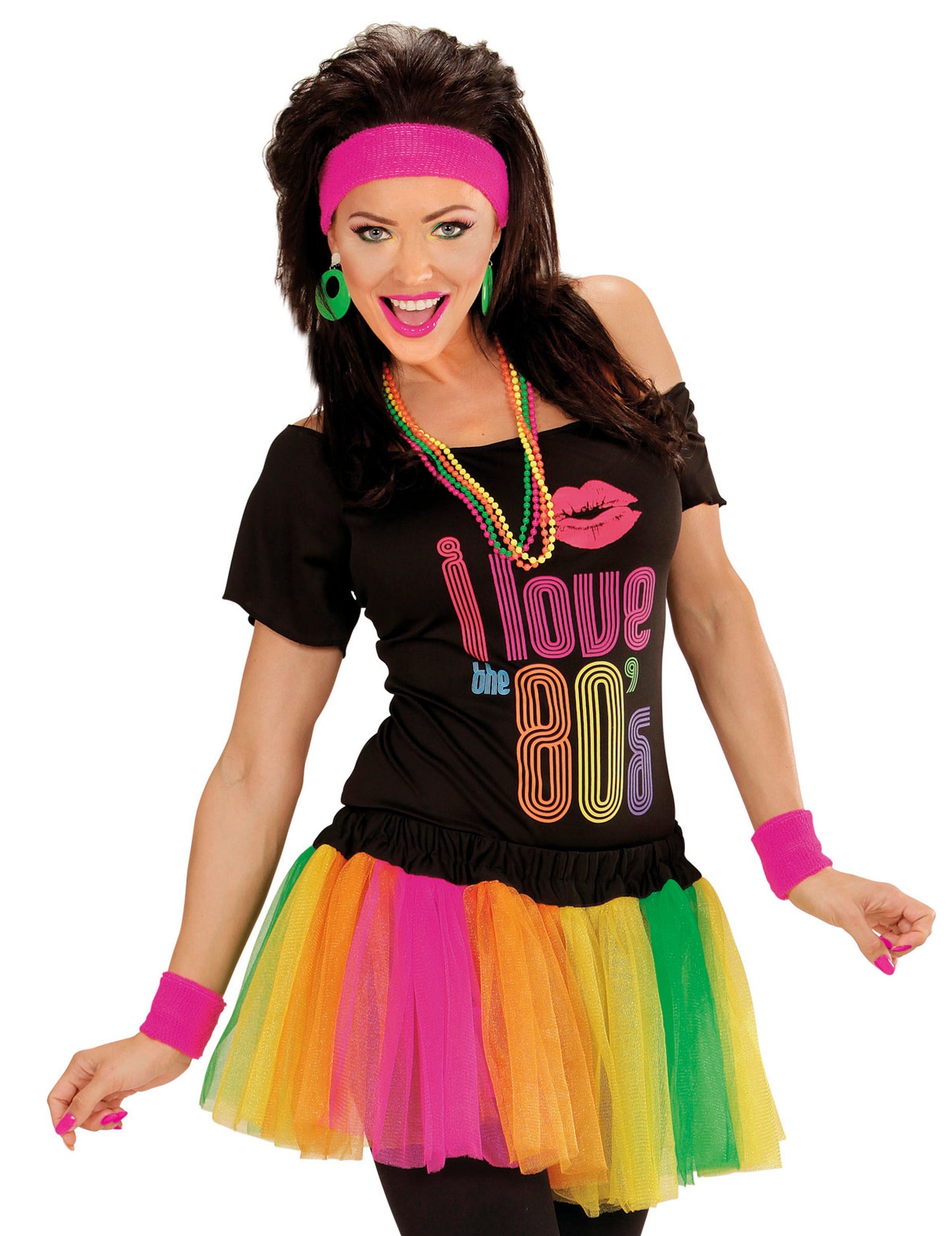 Fluo multicolor tutu scurt