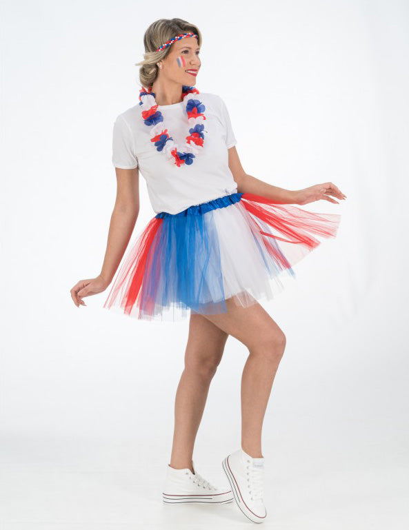 Suporter Tutu France Blue White Red