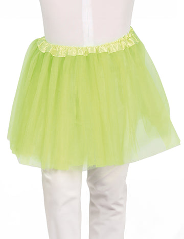 TUTU GREEN cu o opace petticoat pentru copii