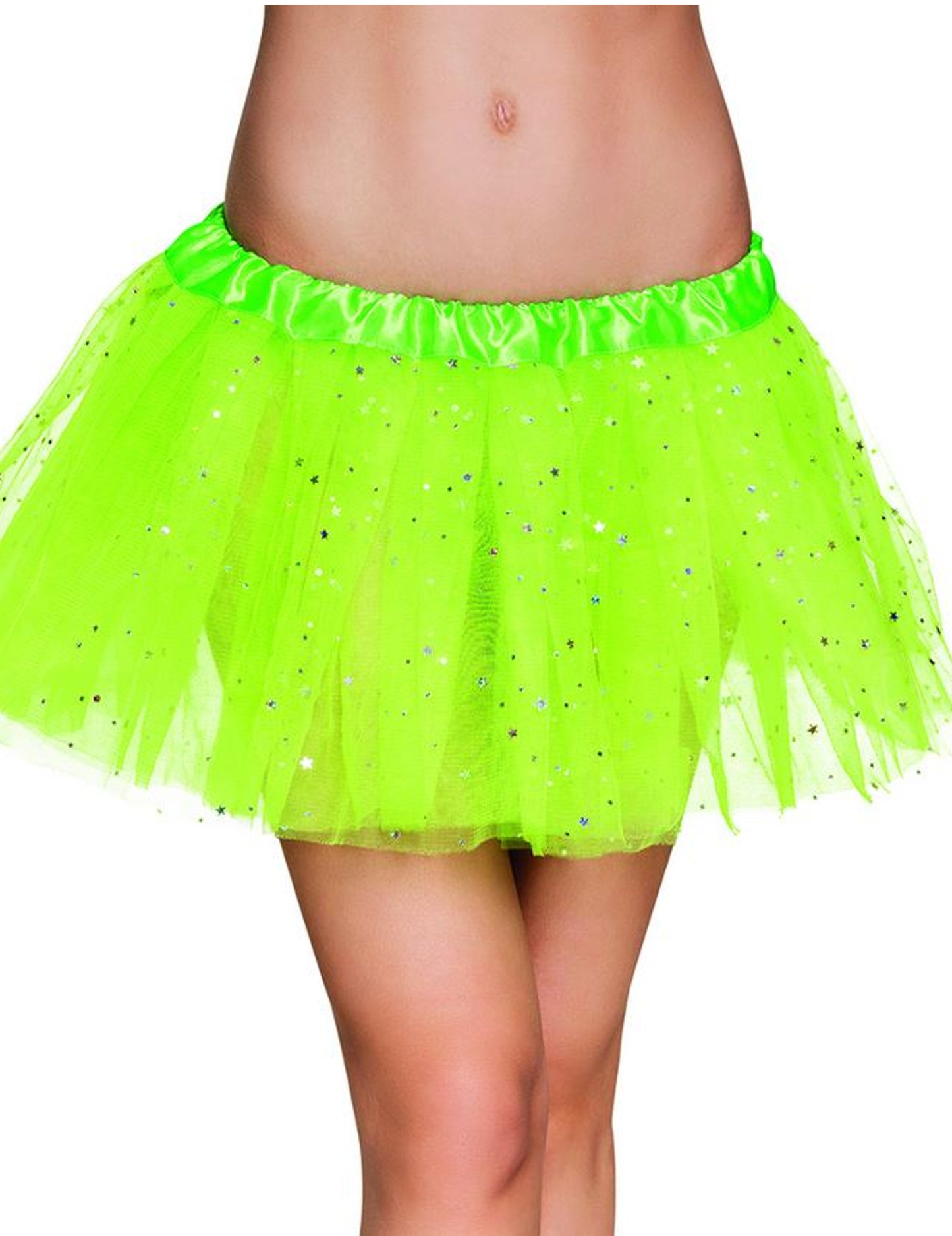 Tutu Green Star Femeie sclipitoare